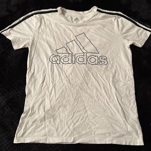 White sports adidas shit